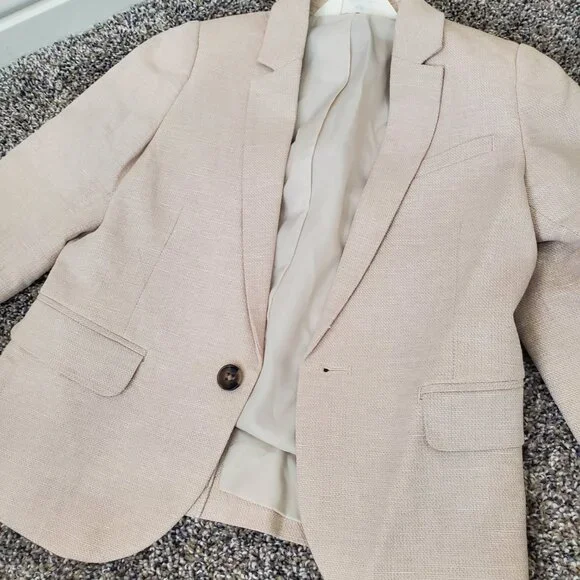 Boys Coat Pant Set Size 5T Like New - Picture 6 of 12